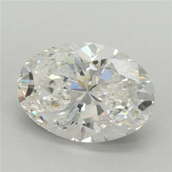 3.14ct Oval Lab Grown Diamond (Colour E, Clarity VS1, Cut VG, Uncertified)
