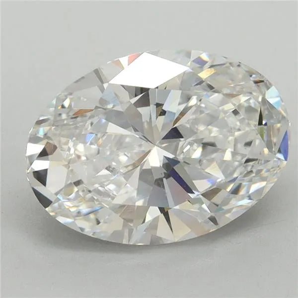 3.14ct Oval Lab Grown Diamond (Colour E, Clarity VS1, Cut VG, Uncertified)