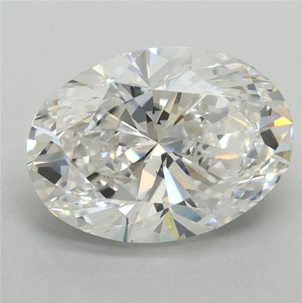 3.14ct Oval Lab Grown Diamond (Colour E, Clarity VS2, Cut GD, Uncertified)