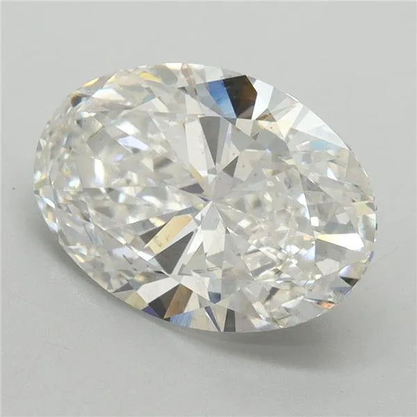 3.14ct Oval Lab Grown Diamond (Colour E, Clarity VS2, Cut GD, Uncertified)
