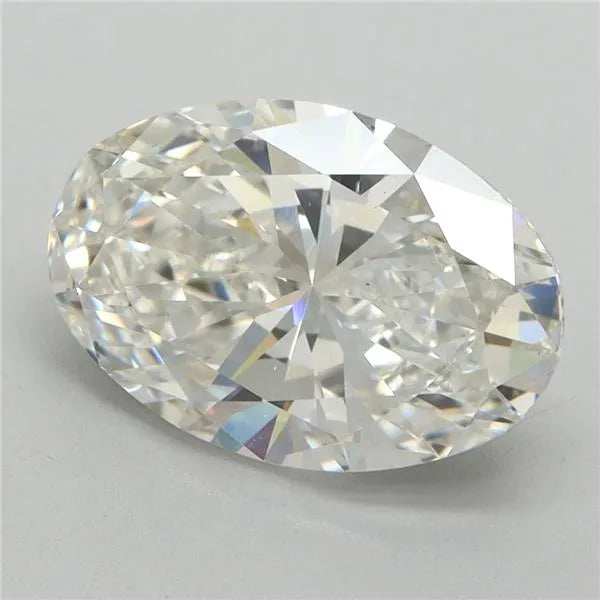 3.14ct Oval Lab Grown Diamond (Colour E, Clarity VS2, Cut VG, Uncertified)