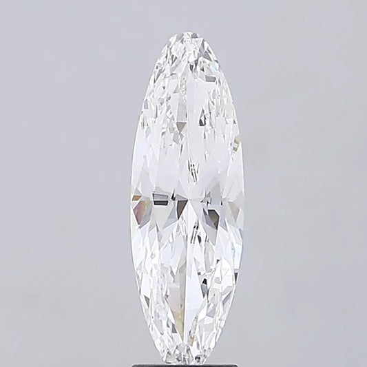 3.14ct Oval Lab Grown Diamond (Colour E, Clarity VVS2, IGI Certified)