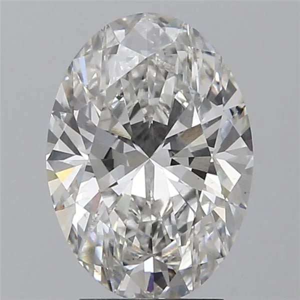 3.14ct Oval Lab Grown Diamond (Colour G, Clarity VS1, GIA Certified)