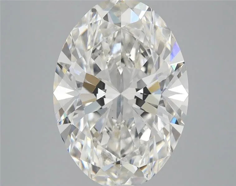 3.14ct Oval Lab Grown Diamond (Colour G, Clarity VS1, GIA Certified)