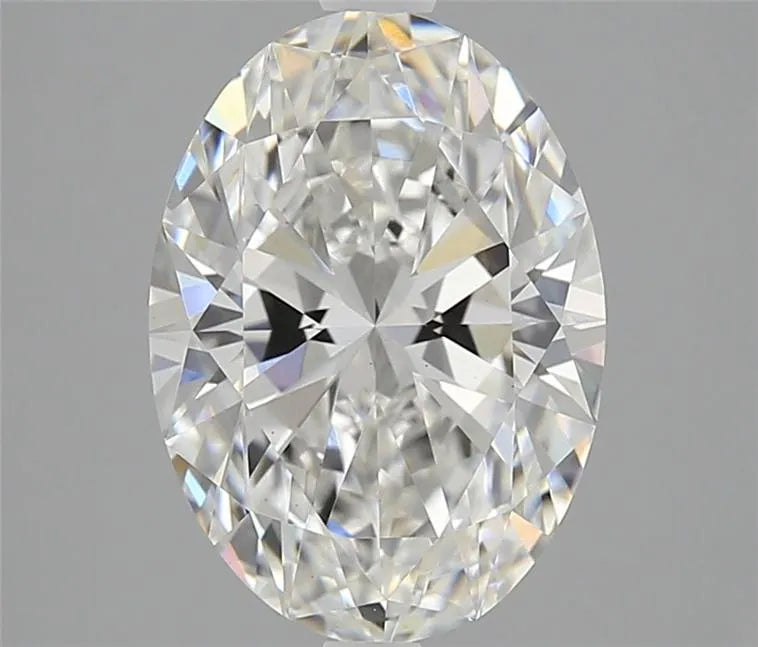 3.14ct Oval Lab Grown Diamond (Colour G, Clarity VS1, IGI Certified)