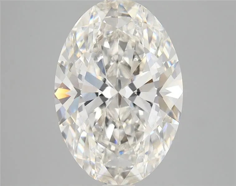 3.14ct Oval Lab Grown Diamond (Colour G, Clarity VS1, IGI Certified)