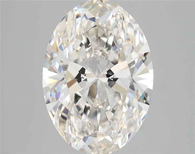3.14ct Oval Lab Grown Diamond (Colour G, Clarity VS2, IGI Certified)