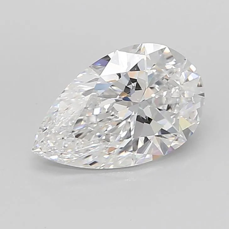 3.14ct Pear Lab Grown Diamond (Colour D, Clarity VVS1, Cut EX, IGI Certified)