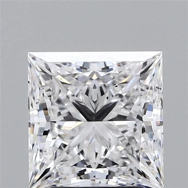 3.14ct Princess Lab Grown Diamond (Colour E, Clarity VS2, IGI Certified)