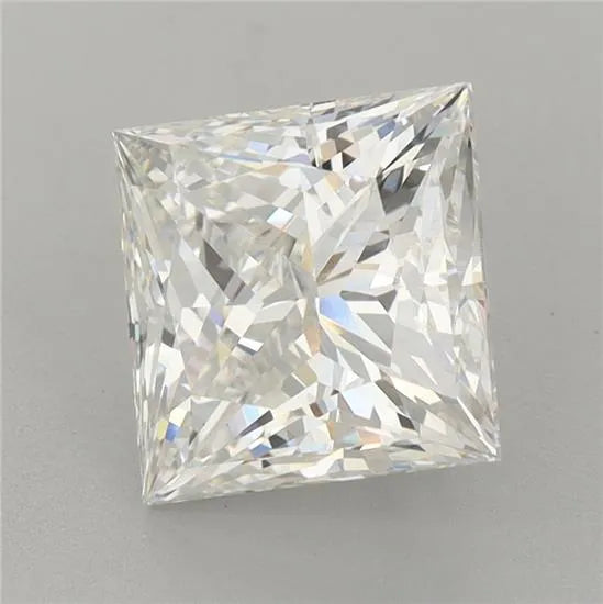 3.14ct Princess Lab Grown Diamond (Colour G, Clarity VVS2, IGI Certified)