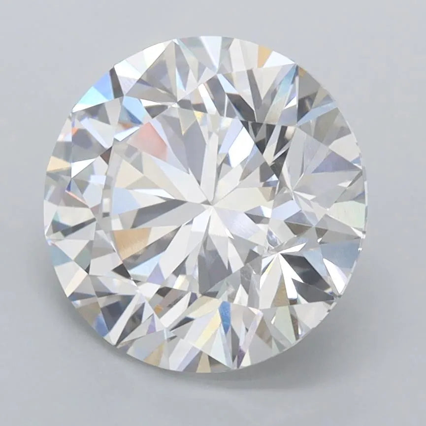 3.14ct Round Lab Grown Diamond (Colour D, Clarity FL, Cut ID, IGI Certified)