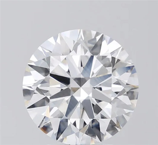 3.14ct Round Lab Grown Diamond (Colour E, Clarity VVS2, Cut ID, IGI Certified)