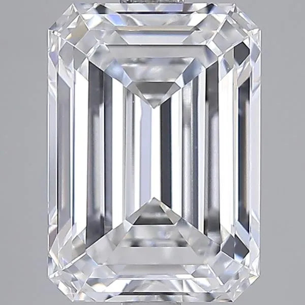 3.15ct Emerald Lab Grown Diamond (Colour D, Clarity VVS1, IGI Certified)