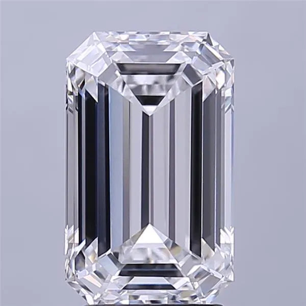 3.15ct Emerald Lab Grown Diamond (Colour D, Clarity VVS1, IGI Certified)
