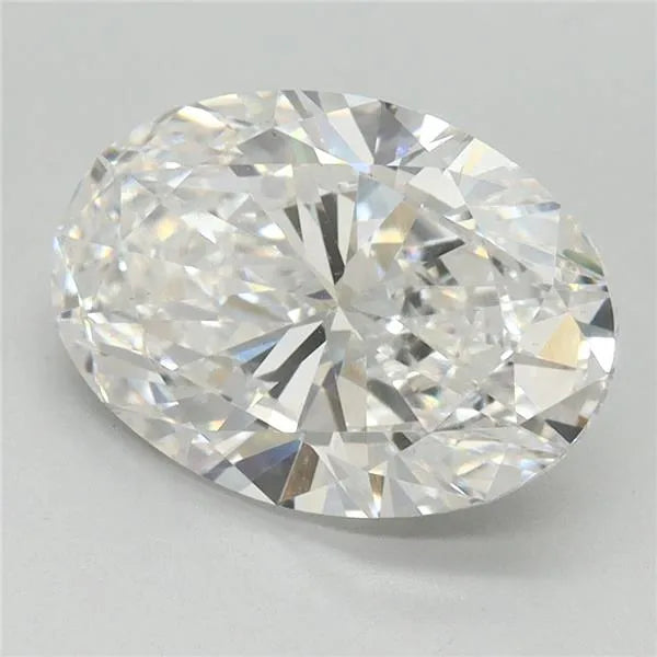 3.15ct Oval Lab Grown Diamond (Colour E, Clarity VS1, Cut GD, Uncertified)