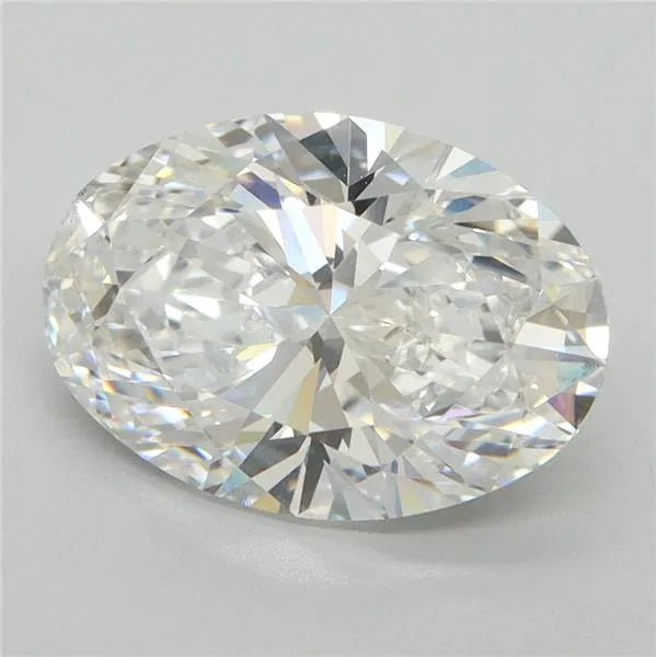3.15ct Oval Lab Grown Diamond (Colour E, Clarity VS1, Cut GD, Uncertified)