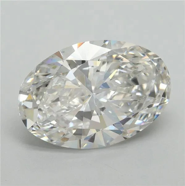 3.15ct Oval Lab Grown Diamond (Colour E, Clarity VS1, Cut GD, Uncertified)