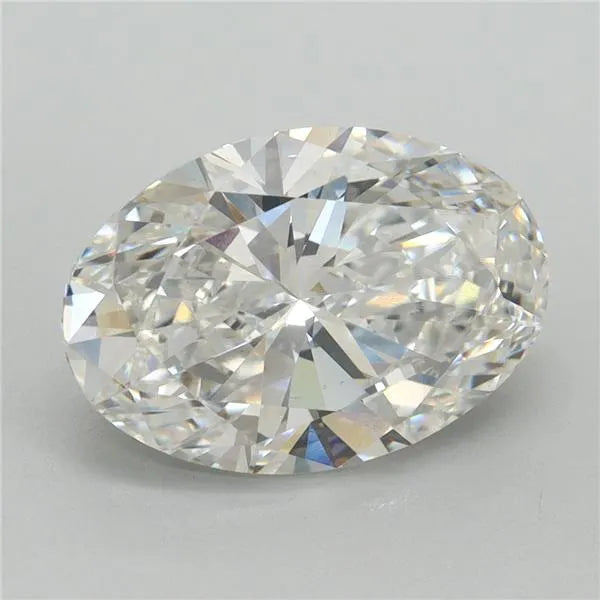 3.15ct Oval Lab Grown Diamond (Colour E, Clarity VS1, Cut VG, Uncertified)