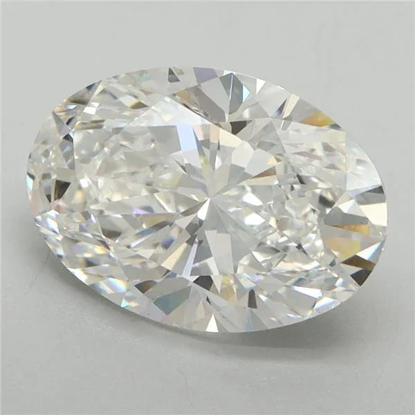 3.15ct Oval Lab Grown Diamond (Colour E, Clarity VS1, Cut VG, Uncertified)