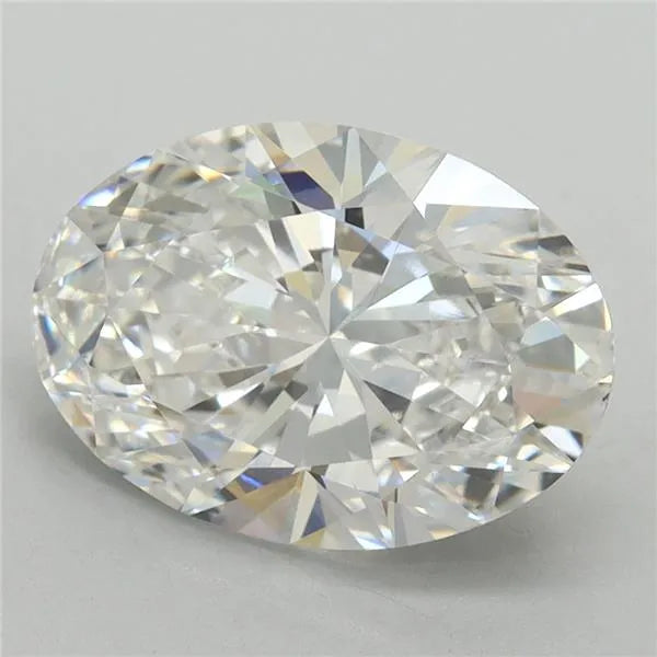 3.15ct Oval Lab Grown Diamond (Colour E, Clarity VS1, Cut VG, Uncertified)