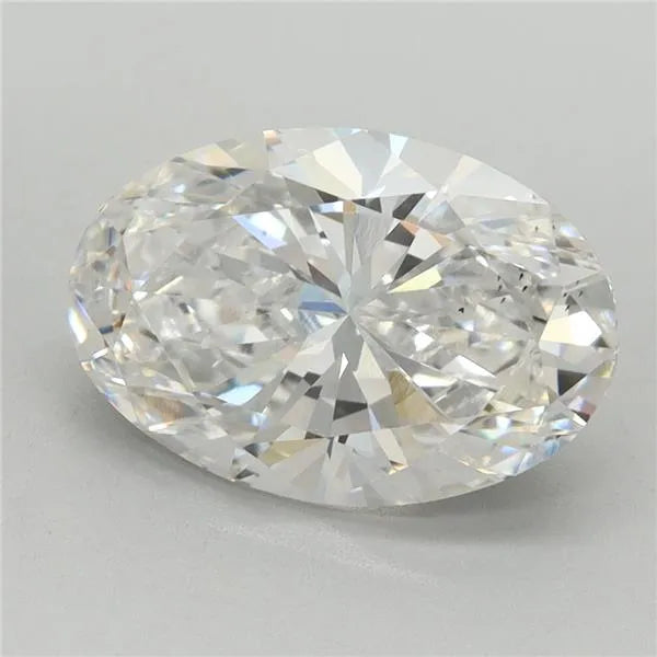 3.15ct Oval Lab Grown Diamond (Colour E, Clarity VS2, Cut VG, Uncertified)