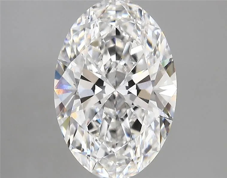 3.15ct Oval Lab Grown Diamond (Colour E, Clarity VVS1, IGI Certified)