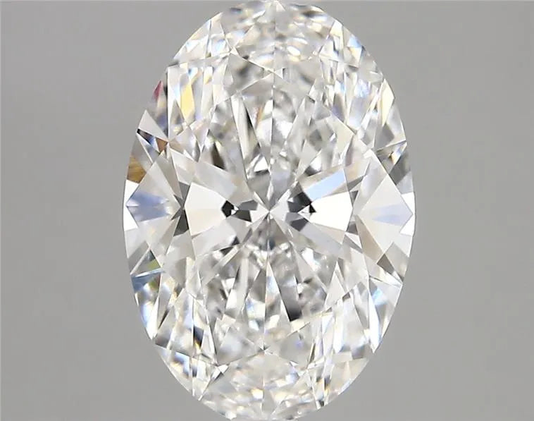 3.15ct Oval Lab Grown Diamond (Colour E, Clarity VVS2, IGI Certified)