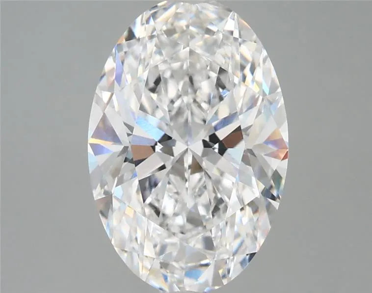 3.15ct Oval Lab Grown Diamond (Colour E, Clarity VVS2, IGI Certified)