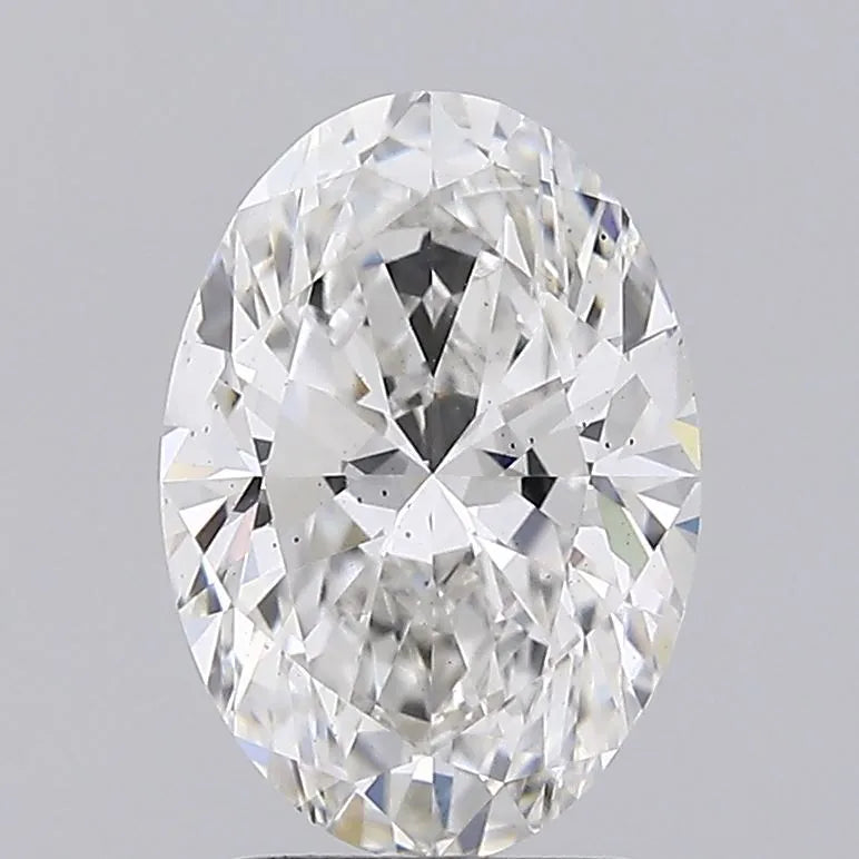 3.15ct Oval Lab Grown Diamond (Colour F, Clarity SI1, IGI Certified)