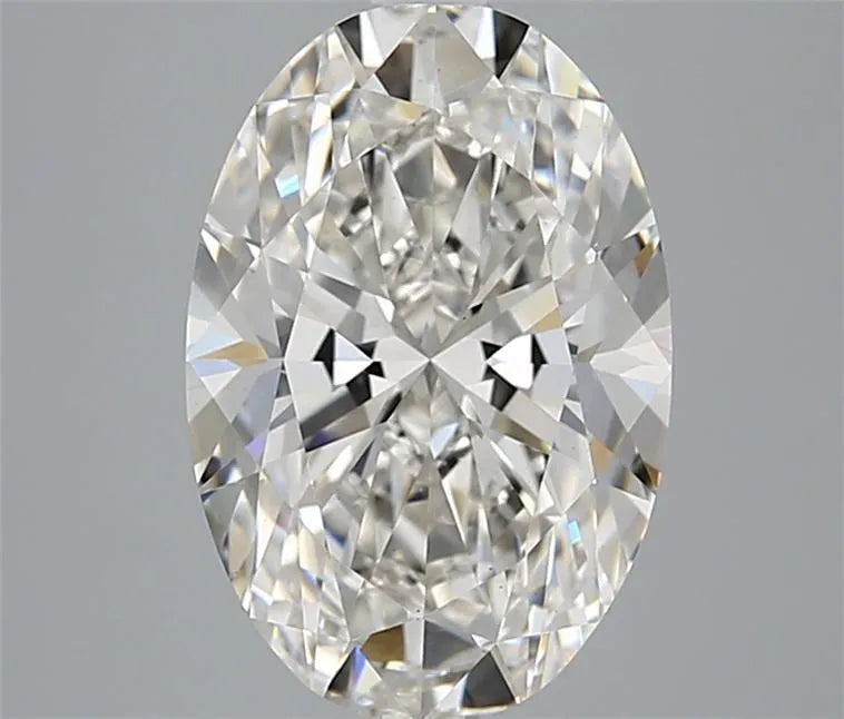 3.15ct Oval Lab Grown Diamond (Colour G, Clarity VS1, IGI Certified)