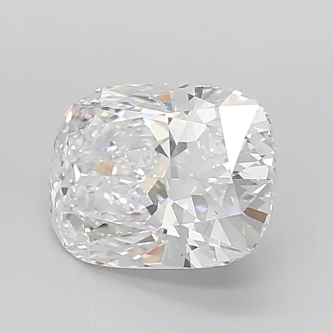 3.16ct Cushion modified Lab Grown Diamond (Colour D, Clarity VVS1, Cut EX, IGI Certified)
