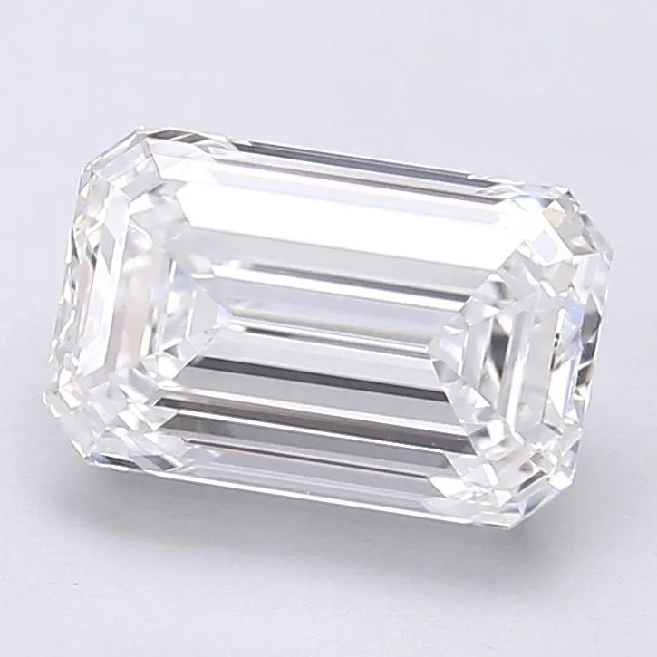 3.16ct Emerald Lab Grown Diamond (Colour D, Clarity VVS2, IGI Certified)