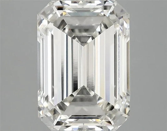 3.16ct Emerald Lab Grown Diamond (Colour G, Clarity VVS2, IGI Certified)