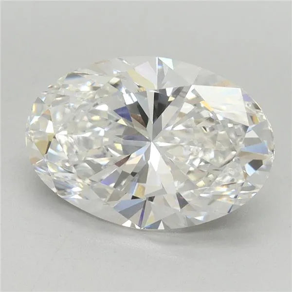 3.16ct Oval Lab Grown Diamond (Colour E, Clarity VS1, Cut GD, Uncertified)