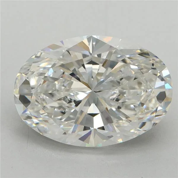 3.16ct Oval Lab Grown Diamond (Colour E, Clarity VS1, Cut VG, Uncertified)