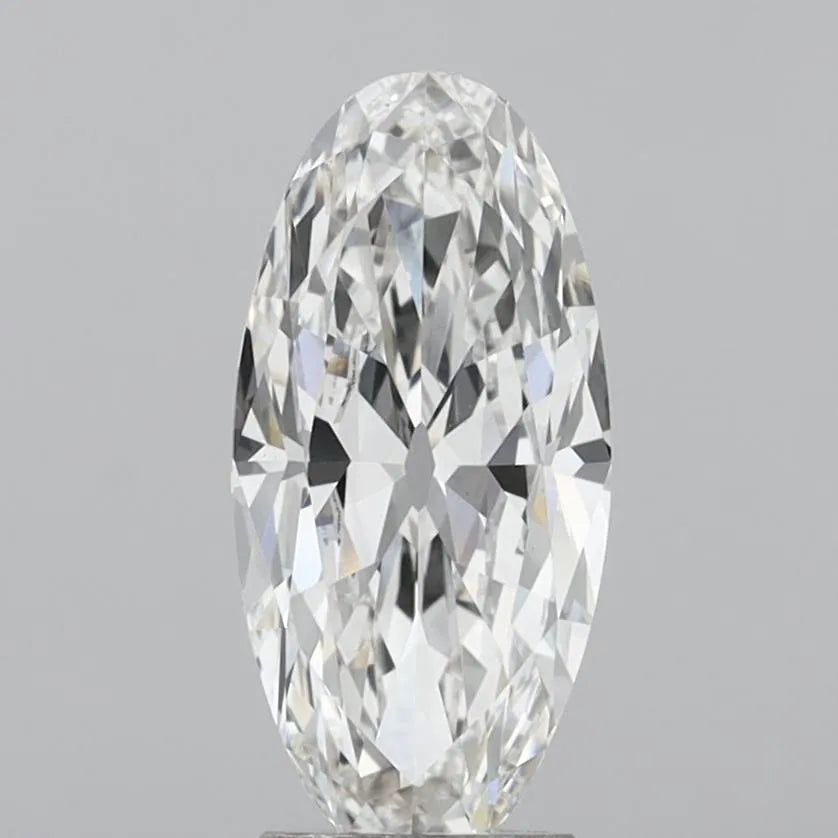 3.16ct Oval Lab Grown Diamond (Colour E, Clarity VS1, IGI Certified)