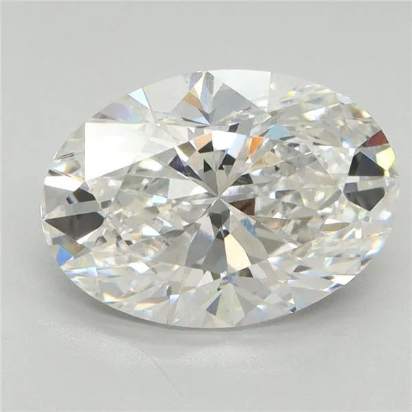 3.16ct Oval Lab Grown Diamond (Colour E, Clarity VS2, Cut GD, Uncertified)
