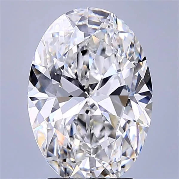 3.16ct Oval Lab Grown Diamond (Colour E, Clarity VVS1, IGI Certified)
