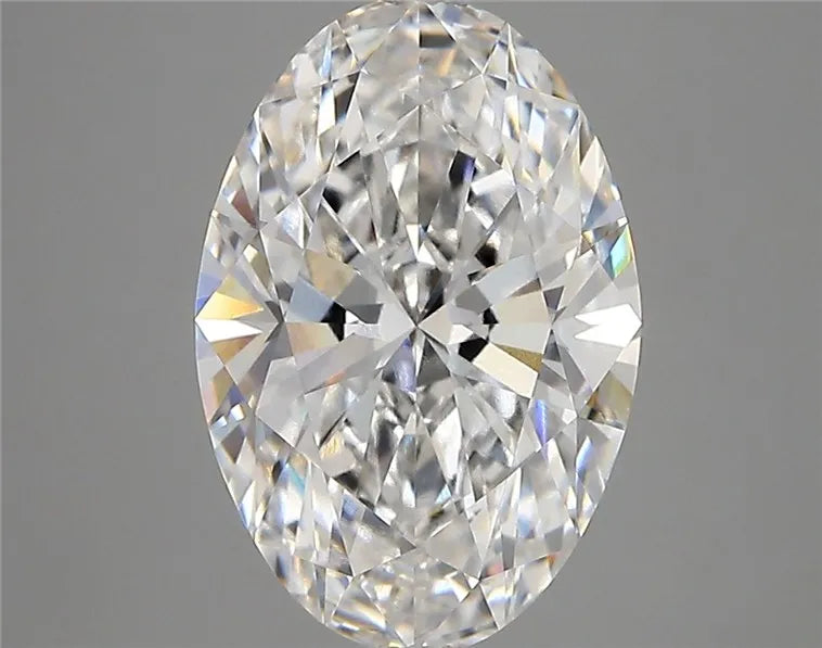 3.16ct Oval Lab Grown Diamond (Colour E, Clarity VVS1, IGI Certified)
