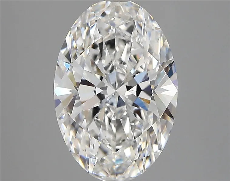 3.16ct Oval Lab Grown Diamond (Colour E, Clarity VVS1, IGI Certified)