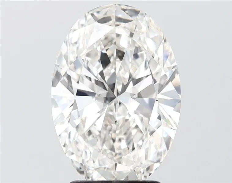 3.16ct Oval Lab Grown Diamond (Colour G, Clarity VS1, IGI Certified)