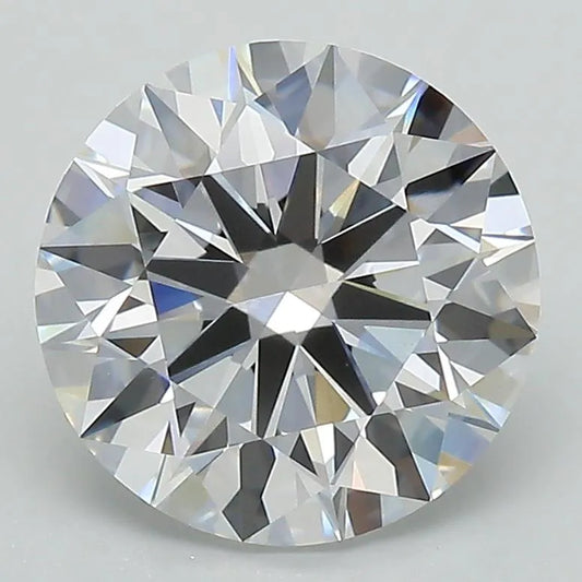 3.16ct Round Lab Grown Diamond (Colour D, Clarity VVS2, Cut EX, GIA Certified)