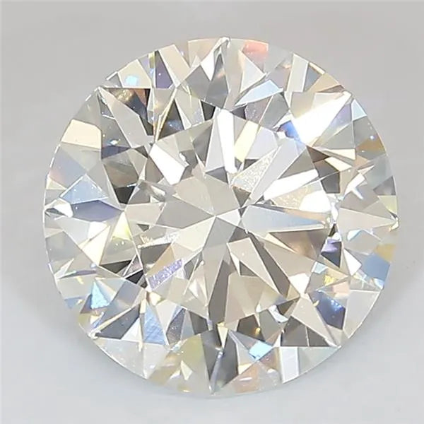 3.16ct Round Lab Grown Diamond (Colour J, Clarity VVS2, Cut EX, IGI Certified)