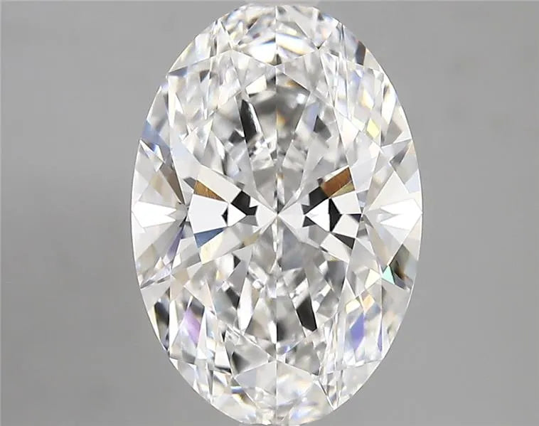 3.17ct Oval Lab Grown Diamond (Colour E, Clarity VVS2, IGI Certified)