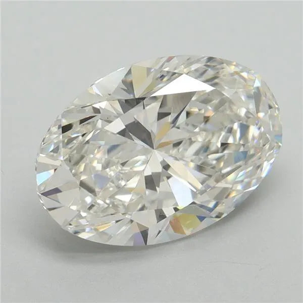 3.17ct Oval Lab Grown Diamond (Colour G, Clarity VS1, Cut VG, Uncertified)