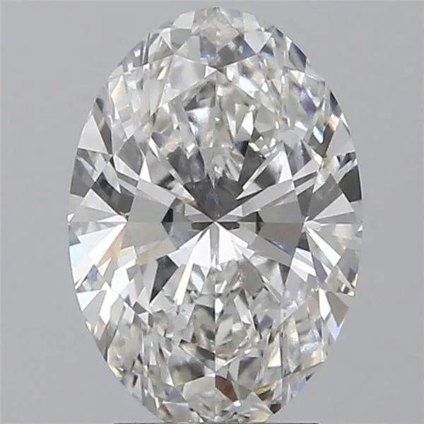 3.17ct Oval Lab Grown Diamond (Colour G, Clarity VVS2, GIA Certified)