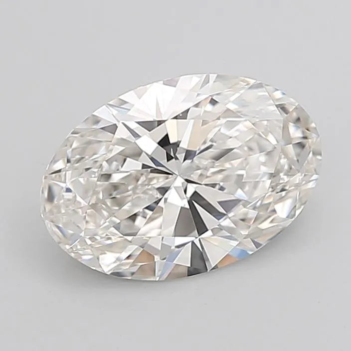 3.17ct Oval Lab Grown Diamond (Colour G, Clarity VVS2, IGI Certified)