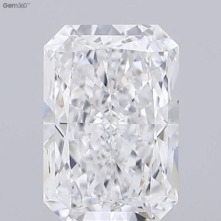 3.17ct Radiant Lab Grown Diamond (Colour E, Clarity VVS1, GIA Certified)