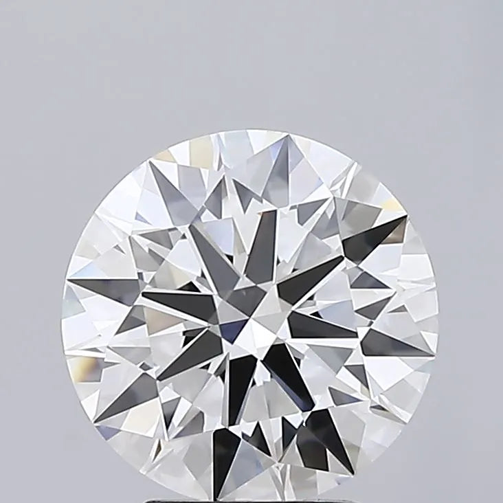 3.17ct Round Lab Grown Diamond (Colour F, Clarity IF, Cut ID, IGI Certified)