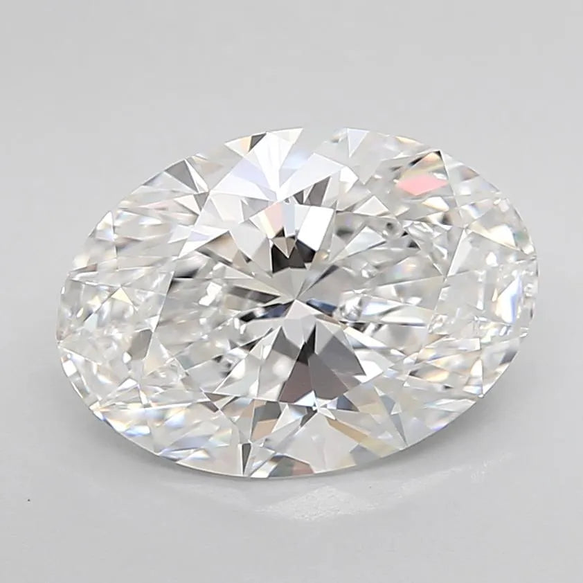 3.18ct Oval Lab Grown Diamond (Colour D, Clarity VVS1, Cut EX, IGI Certified)